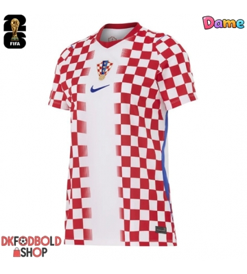 Kroatien Hjemmebanetrøje Dame VM 2026 Kort ærmer